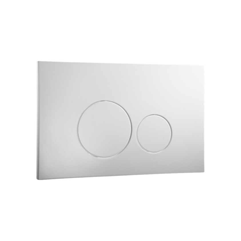 Product Cut out image of the Abacus Iso 2 Satin Flush Plate